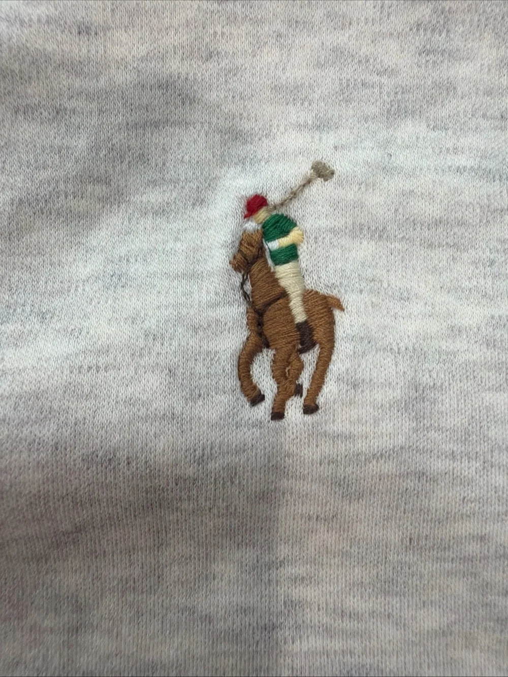 Ralph Lauren Cream Polo Shirt with Signature Pony